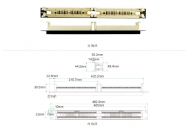100对110跳线架(机架式) WB100-A4