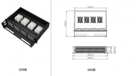 机架式高密度光纤配线箱(2U) FPM02-192